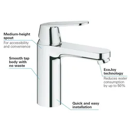 Grohe Eurosmart Cosmopolitan M-Size Einhandmischer chrom 23327000