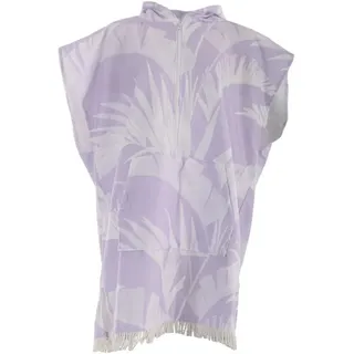 OCEAN EARTH LADIES HOODED ZIP Poncho 2025 violet