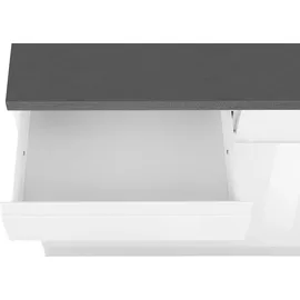 kochstation Unterschrank KOCHSTATION KS-Virginia 100 x 60 x 85 cm Weiß