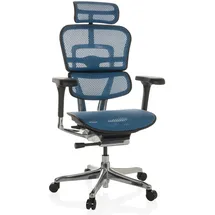 HJH Office Ergohuman Gen2 Netzstoff Blau