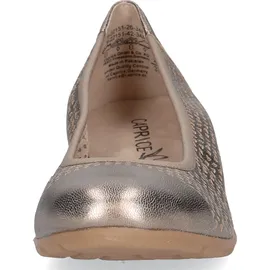 CAPRICE Ballerina in (Taupe METALLIC), 39