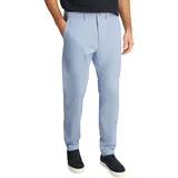 Tommy Hilfiger Herren Chino Hose Harlem Tapered Fit, Blau (Breezy Blue), 34W/33L