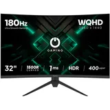 ODYS XP32 PRO-X 32 Zoll WQHD Curved Gaming Monitor, 180 Hz