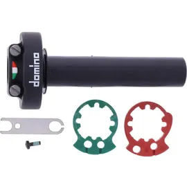 Domino Gasgriffarmatur XM2-R3 Street Racing Lenker Schwarz/Weiss