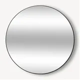 Atmosphera Wandspiegel Alice d 110 cm Schwarz