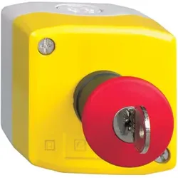 Schneider Electric Gehäuse best. m.Pilztaster rot 1S,1Ö XALK188E
