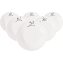 Villeroy & Boch Statement Lines Schale Family ø 18,7 cm 6-tlg. weiß