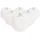 Villeroy & Boch Statement Lines Schale Family ø 18,7 cm 6-tlg. weiß