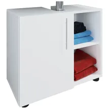 VCM Holz Badmöbel Badunterschrank Flandu lll Drehtür