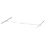 IKEA JONAXEL Kleiderstange verstellbar weiß