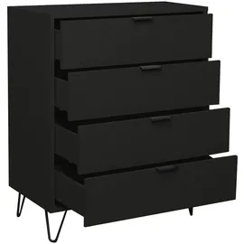 58 aufm Kessel Kommode Erna 81 x 102 x 45 cm Anthrazit