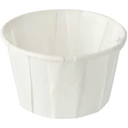 Papstar 1250x BIO Dressingbecher aus Papier FSCR-zertifiziert  60 ml weiss