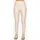 SASSYCLASSY Thermo Leggings in Lederoptik in Hellbeige | Gr.: XS