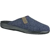 Rohde Damen, Frauen, Pantoletten, Slipper,Sandalen,Freizeitschuhe,Schlupfschuhe,schluepfschuhe,Slipper,Slides,Slip-ons,Mules,BLAU,42 EU