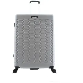 DISCOVERY Koffer REPTILE silber
