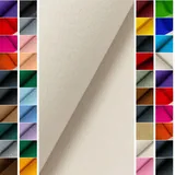 StoffBook WEIß PREMIUM FILZSTOFF 4MM EDLE OPTIK WIE WOLLFILZ BASTELFILZ 100CM BREITE, D220