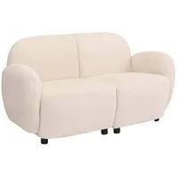 Mendler 2er-Sofa HWC-P33, 2-Sitzer Couch Loungesofa, Stoff/Textil Chenille (330