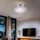 GLOBO Deckenlampe LED 1-flg. rund chrom