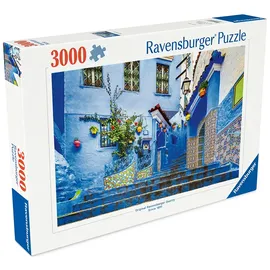 Ravensburger Erwachsenenpuzzle 3000 Teile - Marokko in Blau