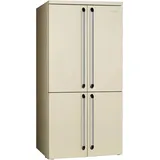 Smeg FQ960P6 Multi Door (572 l, 1870 mm hoch, Creme)