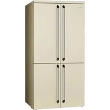 Smeg FQ960P6 Multi Door (572 l, 1870 mm hoch, Creme)