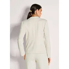 Madeleine Jersey-Blazer in modischer Kurzform in perlweiß | Gr.: 36