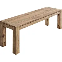Wolf Möbel Bank Sheesham Handmade Holz Massivholz Sitzbank Esszimmer