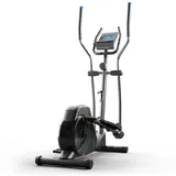 Capital Sports Crosstrainer Helios Crosstrainer Heimtrainer (Trainingscomputer mit 24 Programmen), Standfahrrad Hometrainer Cardio Trainingsgerät Ausdauertraining Fitnes schwarz