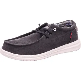 Fusion sportlicher Schnürer schwarz 42