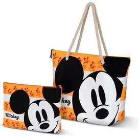 Karactermania Mickey Strandtasche Orange