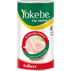 Yokebe Erdbeer - Diätshake zur Gewichtsabnahme - mit Protein