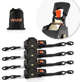 Vevor Automatik Spanngurt 25,4x4876,8 mm 700 kg Bruchlast
