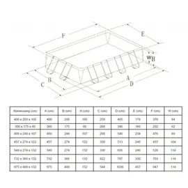 Intex Prism Frame Pool Set 300 x 175 x 80 cm inkl. Filterpumpe