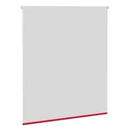 vidaXL Verdunkelungsrollo Rot 135x150cm Stoffbreite 131,6cm Polyester