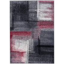 Pergamon Designer Teppich Brilliant Verlauf Rot 160x230cm