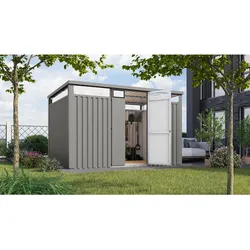 Gartenhaus Superline versch. Größen + Farben optional mit Anbaudach