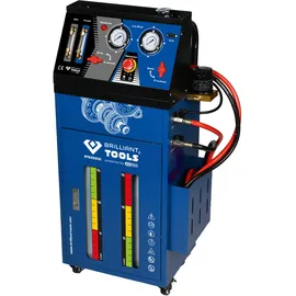 BRILLIANT TOOLS Getriebespülgerät für Automatikgetriebe inklusive 35-tlg Adapter-Satz