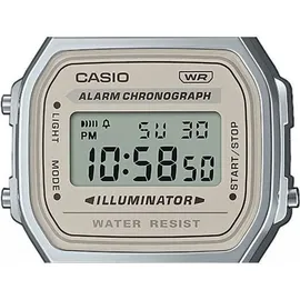 Casio A168wa-8ayes Uhr Silver One Size
