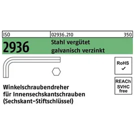 Hörger & Geßler Winkelschlüssel ISO 2936 SW 4-100tlg.