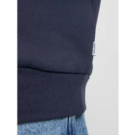 JACK & JONES Bradley Plus Size Kapuzenpullover Navy Blazer 4XL Regular