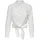 Only ONLLECEY LS Knot DNM Shirt Weiß XS