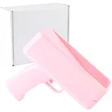 KIOALXZ Geldpistole, automatische Spielzeugpistole, ist eine lustige Requisitenpistole, die echtes Geld oder Gutscheine verschießen kann und einfach zu tragen ist. Sie eignet, Rosa