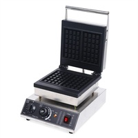 SHZICMY Waffeleisen Belgische Waffeln Waffelautomat Waffelgerät Edelstahl Elektrischer Waffelmaker Waffle Maker Waffelmaschine Antihaftbeschichtete 1500W