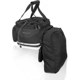 XLC Gepäckträgertasche Carry More schwarz/anthrazit