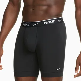 Nike Dri-FIT Essential Cotton Stretch Long Boxer Briefs black S 3er Pack