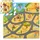 Relaxdays Puzzlematte, Safari Blau,Gelb,Grün