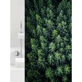 GRUND Duschvorhang Foresta 180 x 200 cm grün