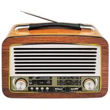 LTC 102UBT Retro-Radio braun