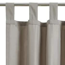 OTTO home Vorhang OTTO HOME "Raja" Gr. 3, grau (taupe), B:140cm H:225cm, Polyester, Recyceltes Material, Gardinen, 2er-Set, Bestseller, einfarbig, modern, pflegeleichte Mikrofaser