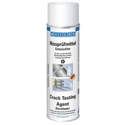 Rissprüfmittel Entwickler | Entwickler für die zerstörungsfreie Werkstoffprüfung | 500 ml | weiß